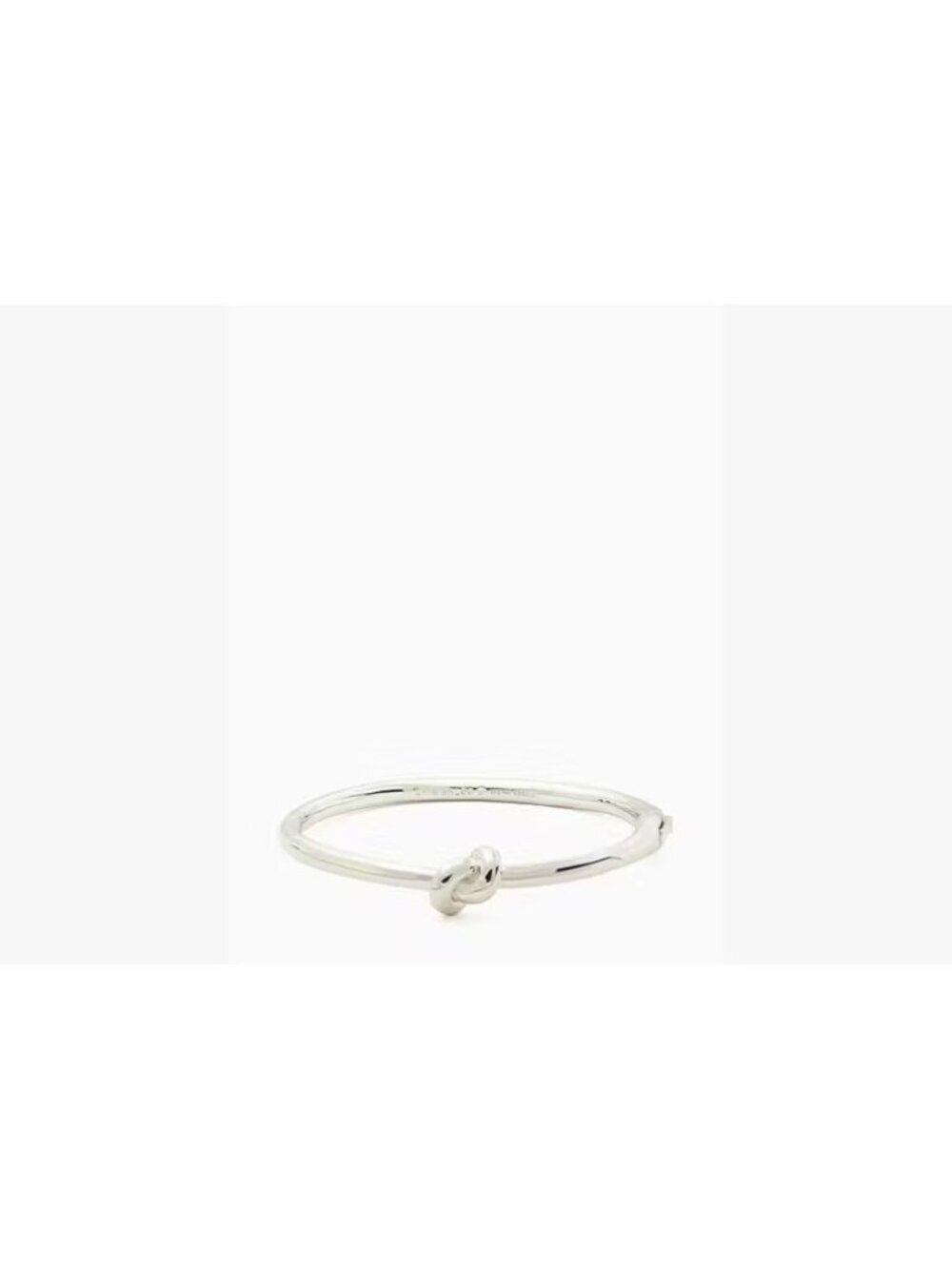 Kate Spade Sailor’s Knot Hinge Silver Bracelet - Picture 4 of 6